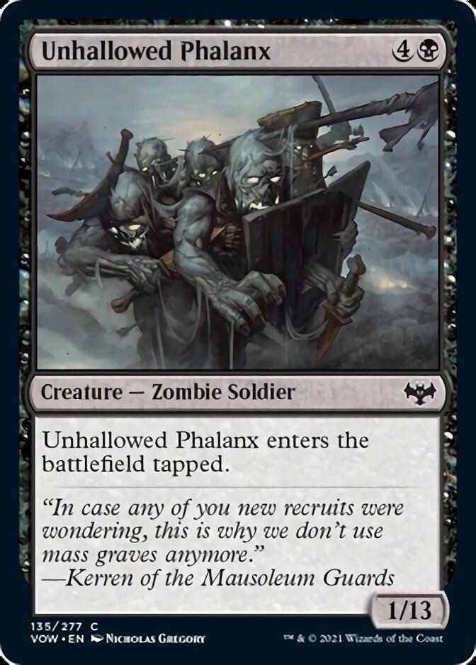 Unhallowed Phalanx [Innistrad: Crimson Vow] - Destination Retro
