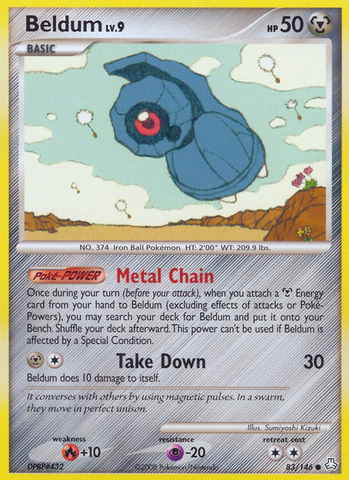 Beldum (83/146) [Diamond & Pearl: Legends Awakened] - Destination Retro