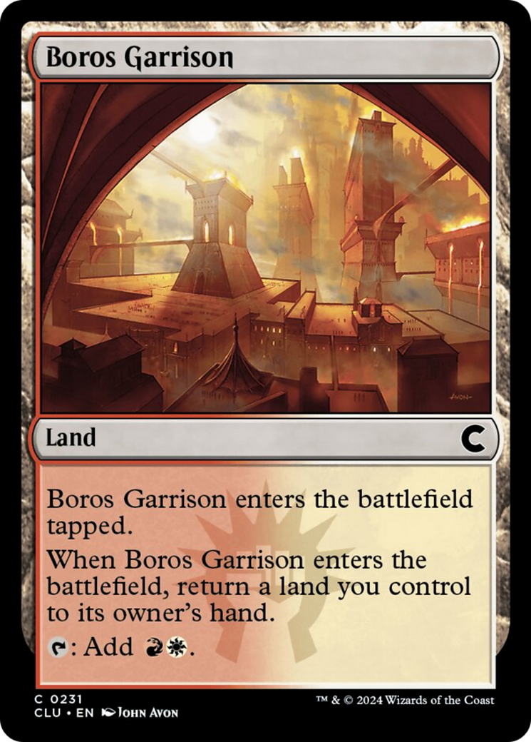 Boros Garrison [Ravnica: Clue Edition] - Destination Retro