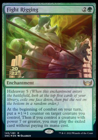 Fight Rigging [Streets of New Capenna Prerelease Promos] - Destination Retro