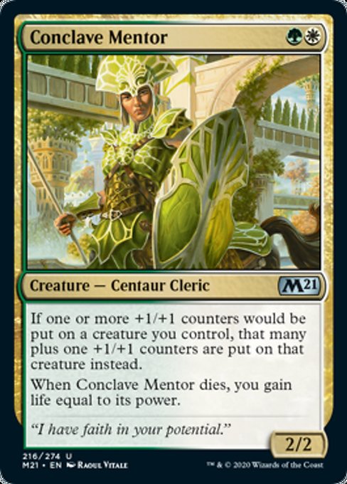 Conclave Mentor [Core Set 2021] - Destination Retro