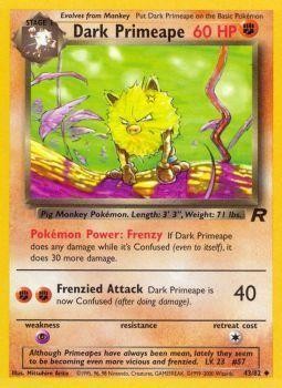 Dark Primeape (43/82) [Team Rocket Unlimited] - Destination Retro