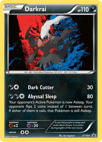 Darkrai (XY194) [XY: Black Star Promos] - Destination Retro