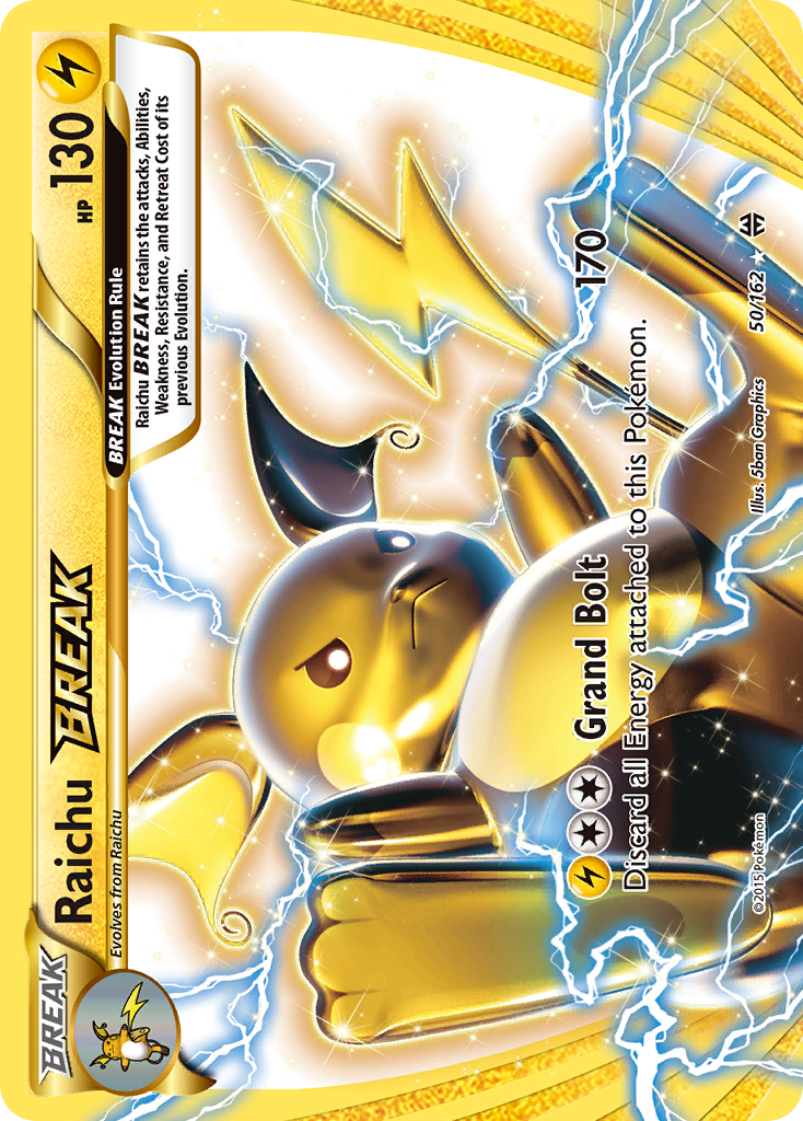 Raichu BREAK (50/162) [XY: BREAKthrough] - Destination Retro