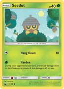 Seedot (11/168) [Sun & Moon: Celestial Storm] - Destination Retro