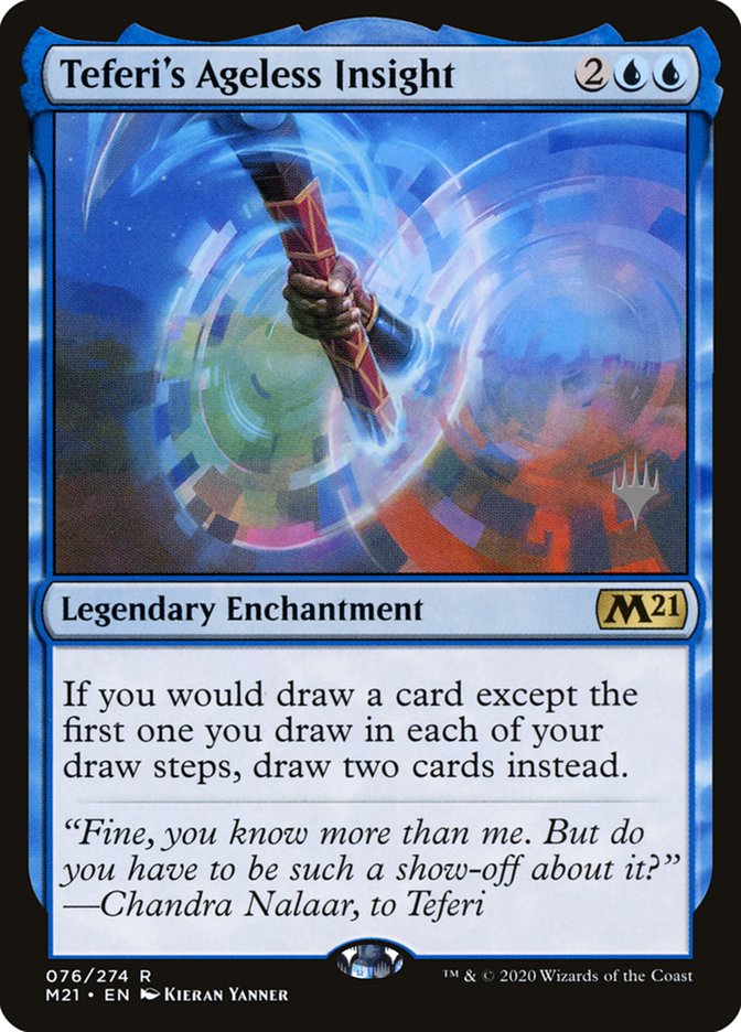Teferi's Ageless Insight (Promo Pack) [Core Set 2021 Promos] - Destination Retro