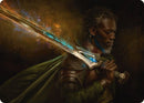Anduril, Flame of the West Art Card [The Lord of the Rings: Tales of Middle-earth Art Series] - Destination Retro