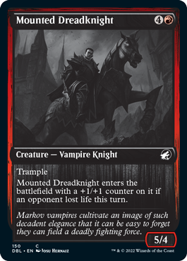 Mounted Dreadknight [Innistrad: Double Feature] - Destination Retro