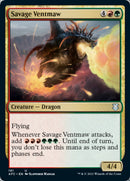 Savage Ventmaw [Dungeons & Dragons: Adventures in the Forgotten Realms Commander] - Destination Retro
