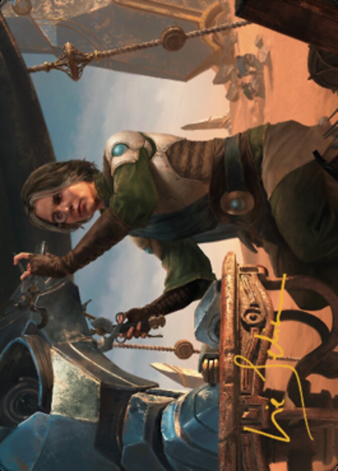Tocasia, Dig Site Mentor Art Card (Gold-Stamped Signature) [The Brothers' War Art Series] - Destination Retro