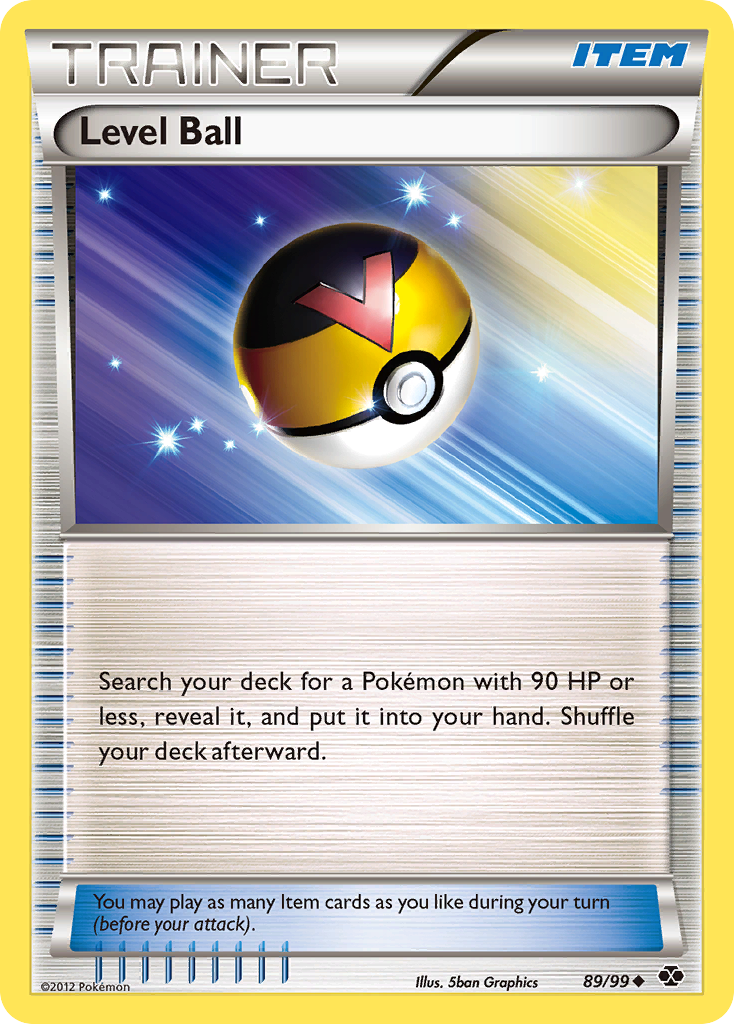 Level Ball (89/99) [Black & White: Next Destinies] - Destination Retro