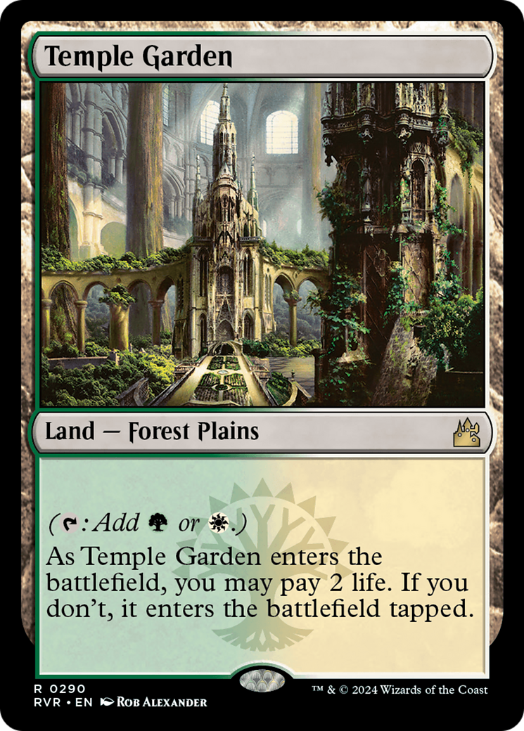 Temple Garden [Ravnica Remastered] - Destination Retro