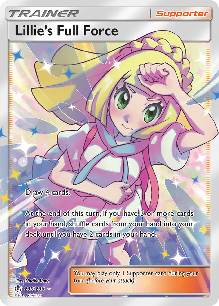 Lillie's Full Force (230/236) [Sun & Moon: Cosmic Eclipse] - Destination Retro