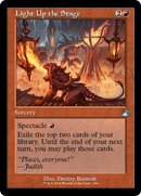 Light Up the Stage (Retro Frame) [Ravnica Remastered] - Destination Retro