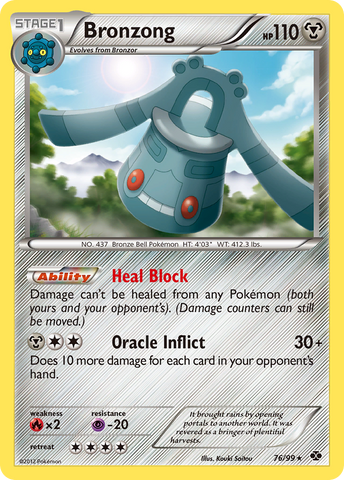Bronzong (76/99) [Black & White: Next Destinies] - Destination Retro