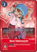 Sora Takenouchi [BT2-084] (Buy-A-Box Promo) [Release Special Booster Ver.1.0 Promos] - Destination Retro