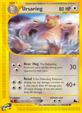 Ursaring (110/144) [Skyridge] - Destination Retro