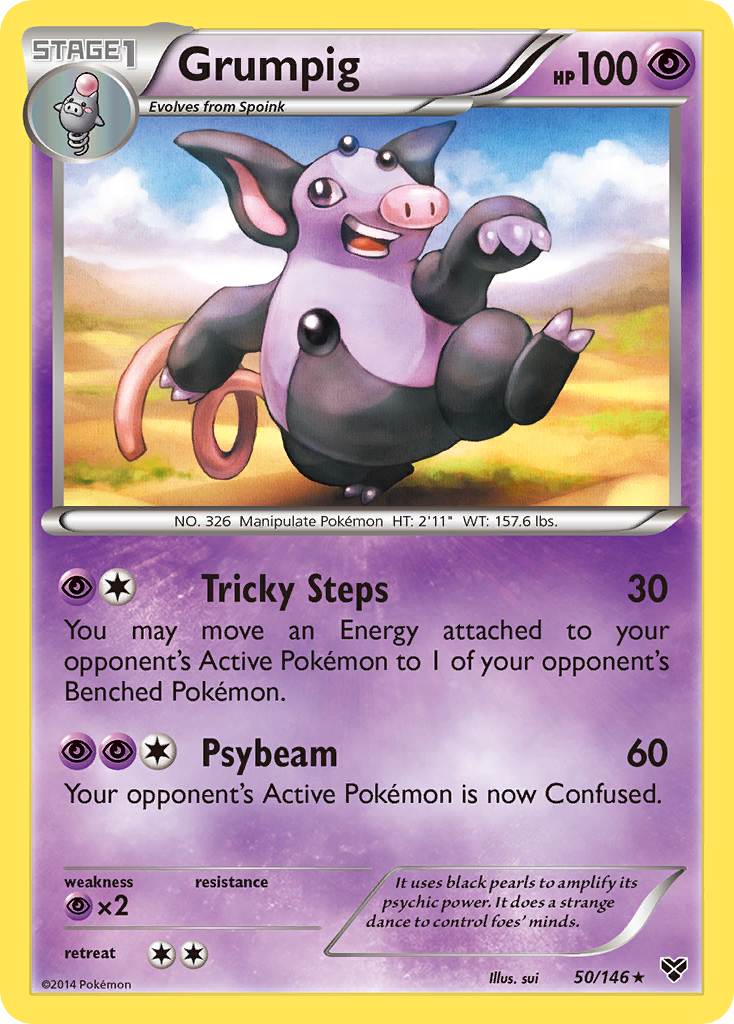 Grumpig (50/146) [XY: Base Set] - Destination Retro
