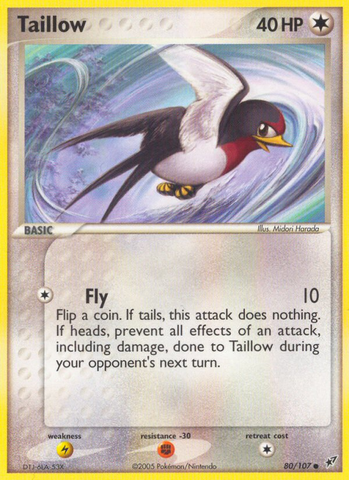 Taillow (80/107) [EX: Deoxys] - Destination Retro