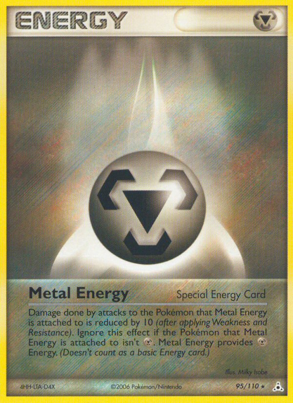 Metal Energy (95/110) [EX: Holon Phantoms] - Destination Retro