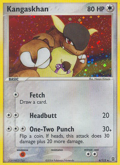 Kangaskhan (6/112) [EX: FireRed & LeafGreen] - Destination Retro