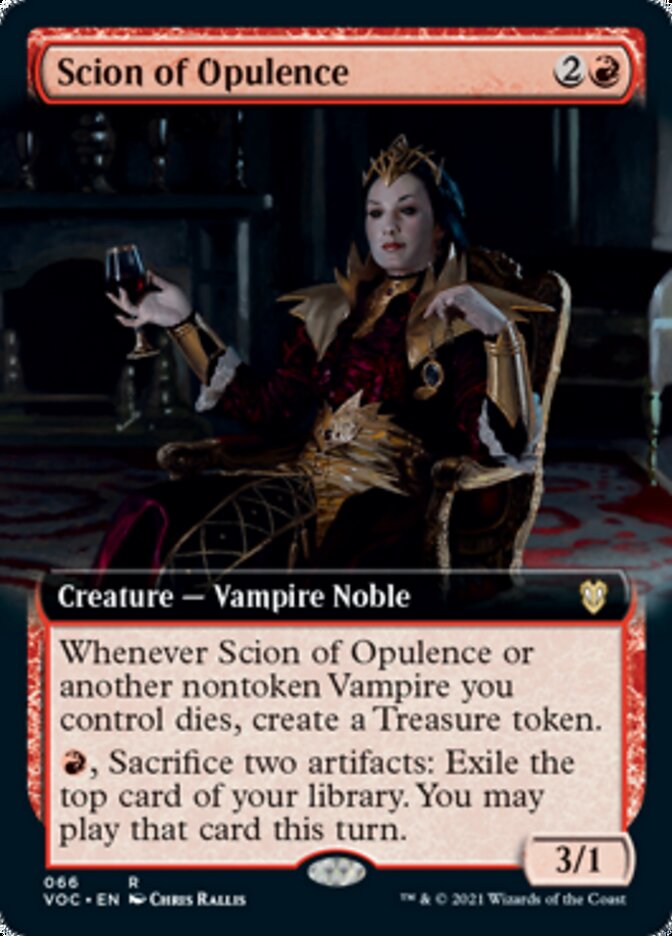 Scion of Opulence (Extended) [Innistrad: Crimson Vow Commander] - Destination Retro