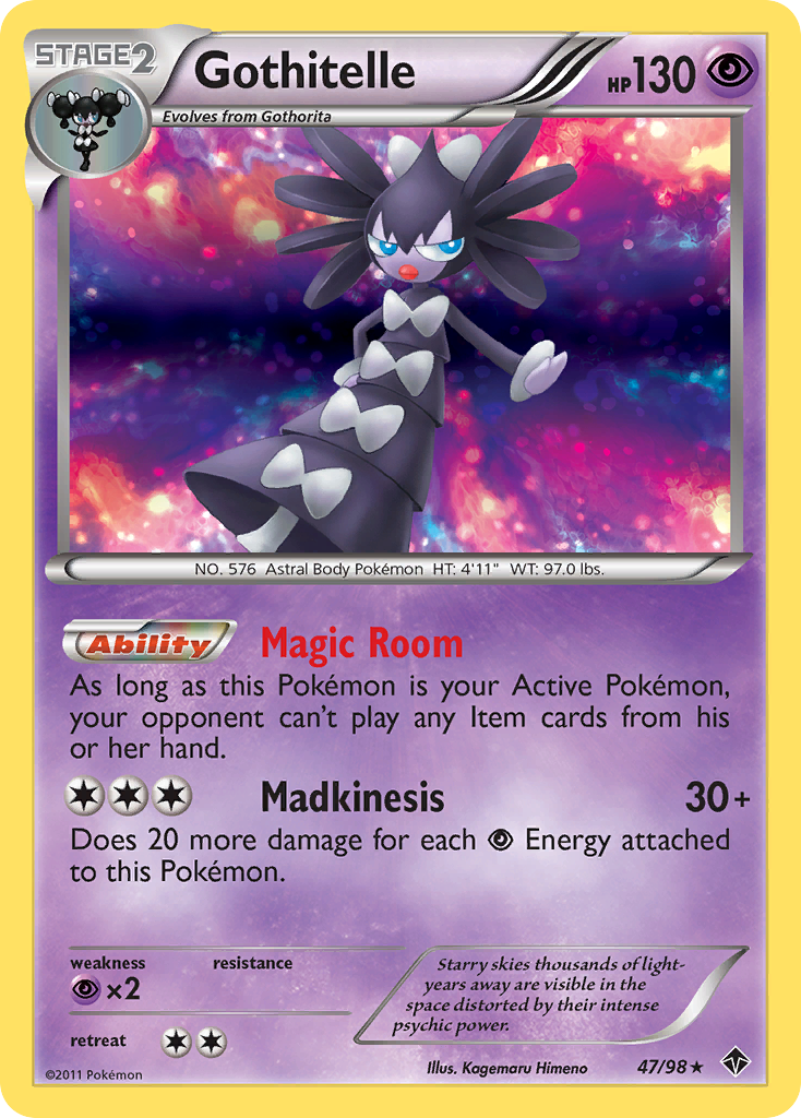 Gothitelle (47/98) [Black & White: Emerging Powers] - Destination Retro