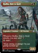 Radha, Heir to Keld (Borderless Alternate Art) [Dominaria Remastered] - Destination Retro