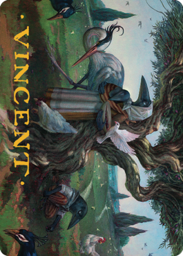 Kindred Discovery Art Card (Gold-Stamped Signature) [Commander Legends: Battle for Baldur's Gate Art Series] - Destination Retro