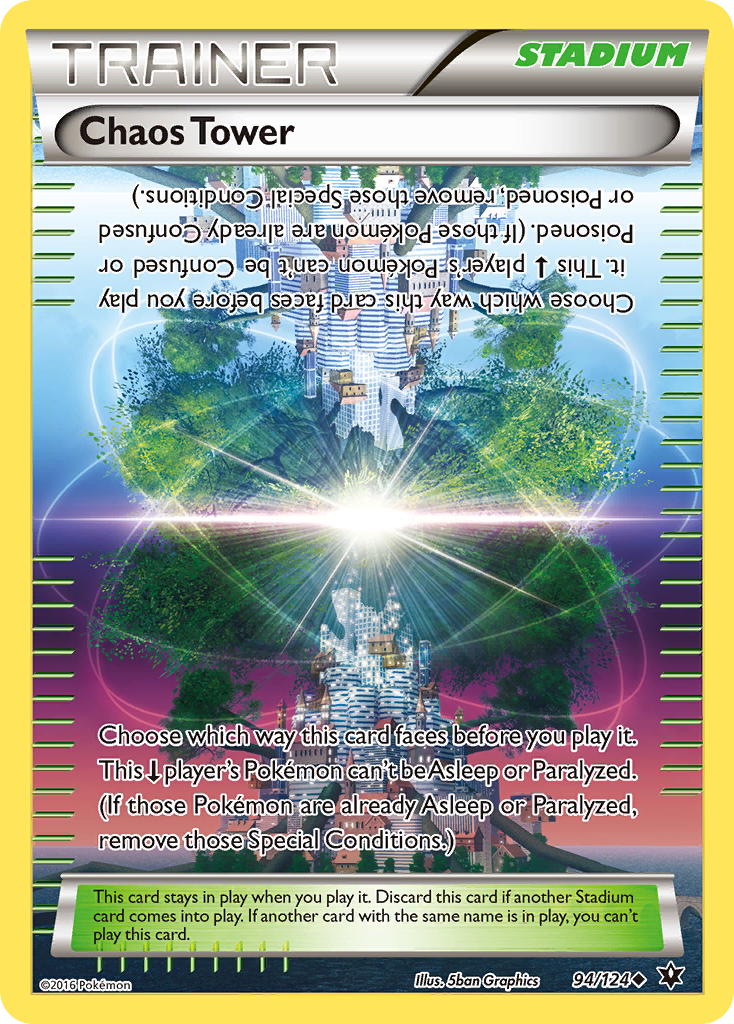 Chaos Tower (94/124) [XY: Fates Collide] - Destination Retro