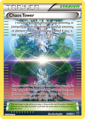 Chaos Tower (94/124) [XY: Fates Collide] - Destination Retro