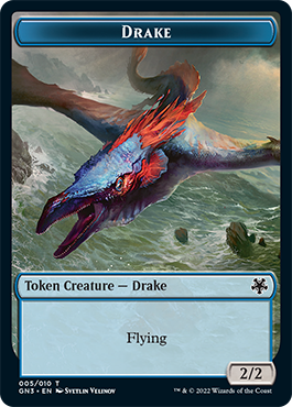Soldier // Drake Double-Sided Token [Game Night: Free-for-All Tokens] - Destination Retro