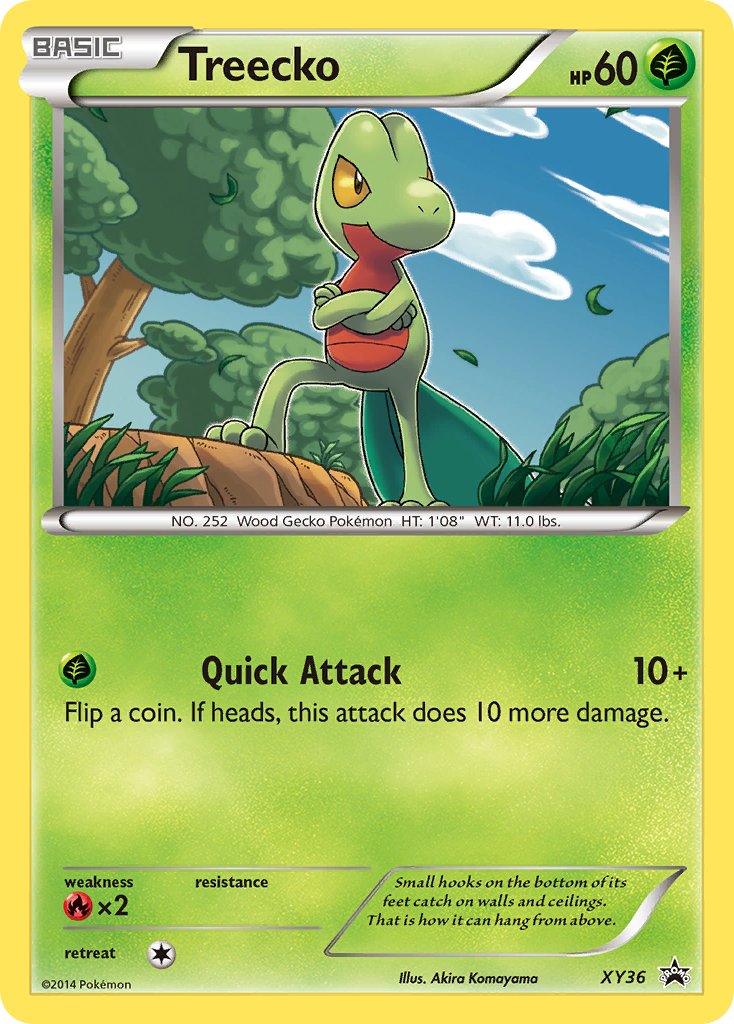 Treecko (XY36) [XY: Black Star Promos] - Destination Retro