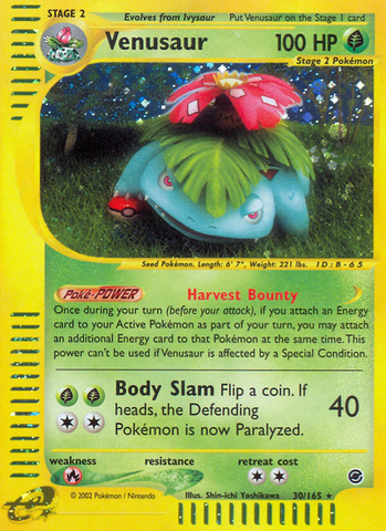 Venusaur (30/165) [Expedition: Base Set] - Destination Retro