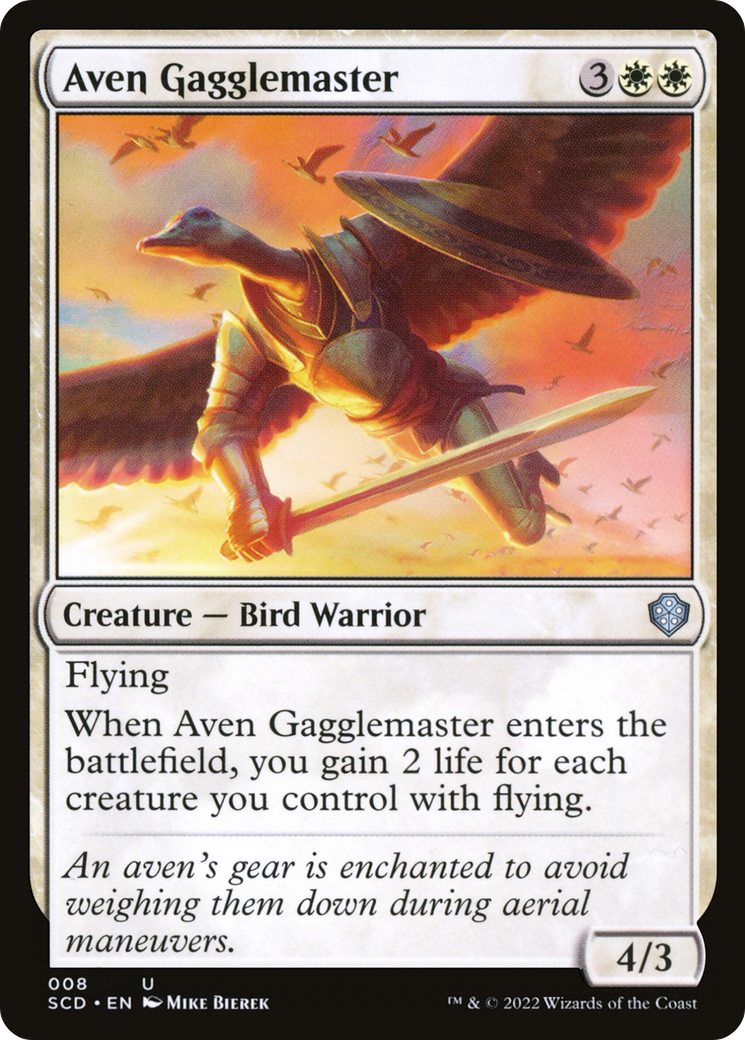 Aven Gagglemaster [Starter Commander Decks] - Destination Retro
