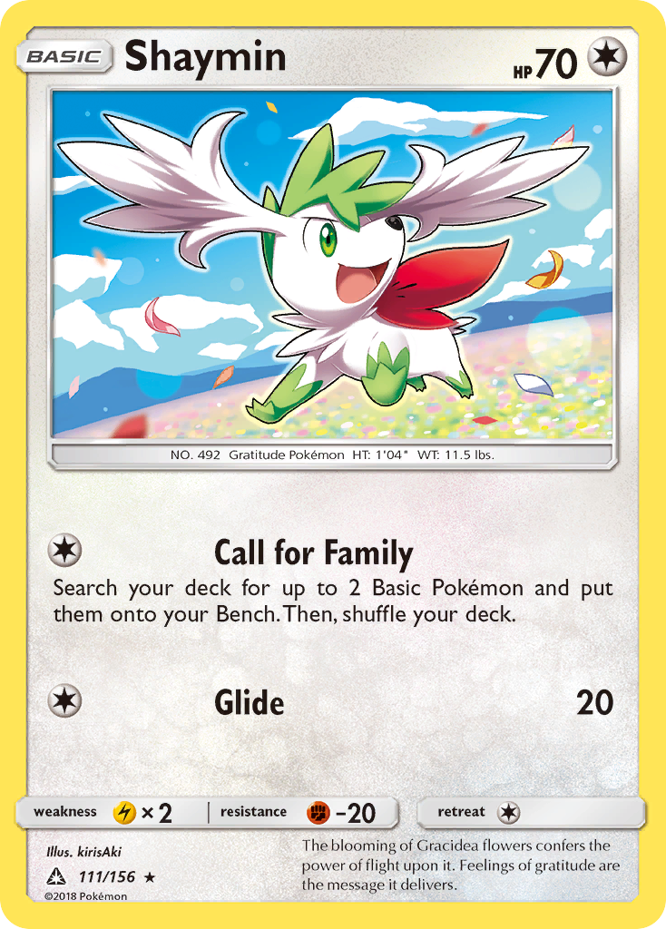 Shaymin (111/156) [Sun & Moon: Ultra Prism] - Destination Retro