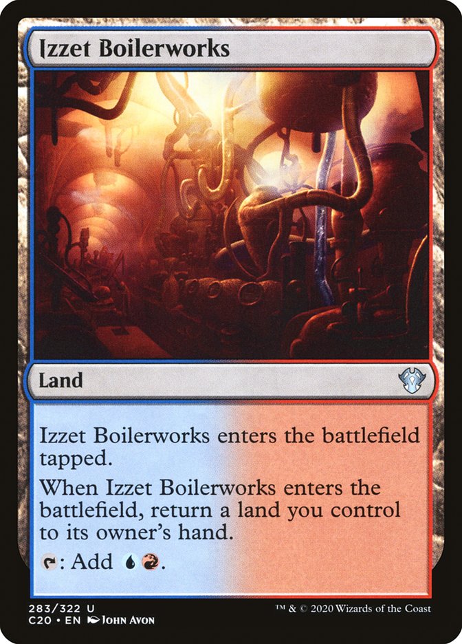 Izzet Boilerworks [Commander 2020] - Destination Retro