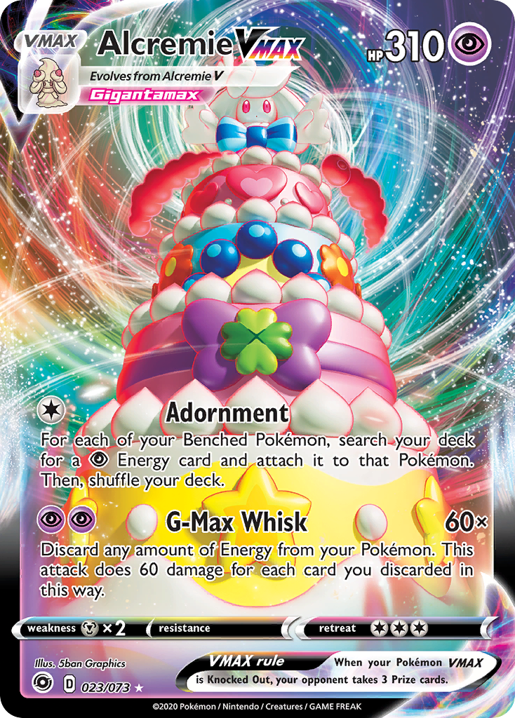 Alcremie VMAX (23/073) [Sword & Shield: Champion's Path] - Destination Retro
