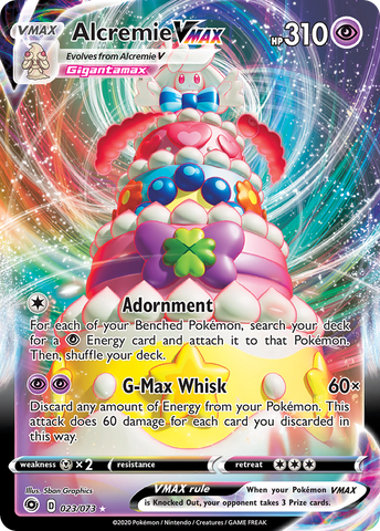 Alcremie VMAX (23/073) [Sword & Shield: Champion's Path] - Destination Retro