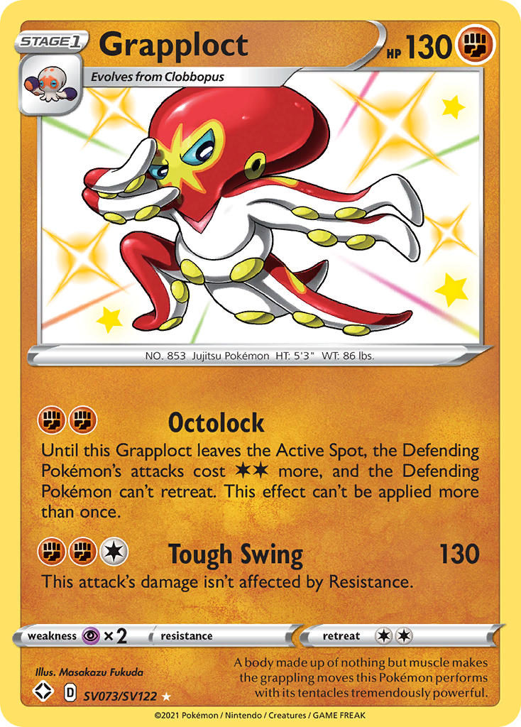 Grapploct (SV073/SV122) [Sword & Shield: Shining Fates] - Destination Retro