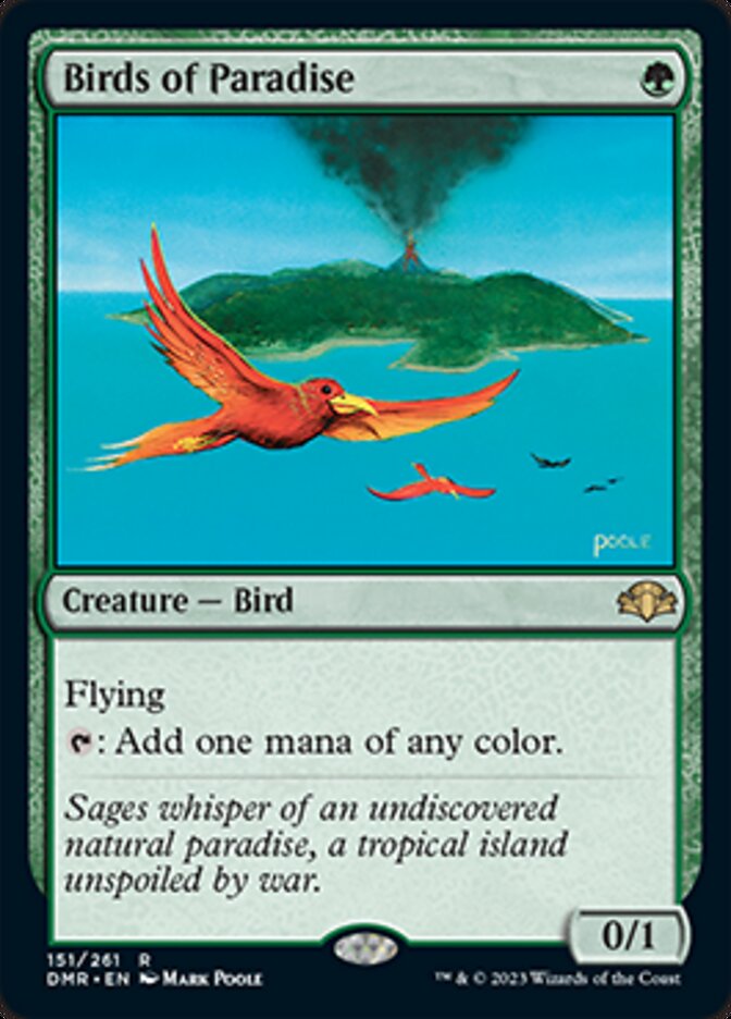 Birds of Paradise [Dominaria Remastered] - Destination Retro