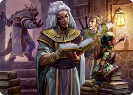 You Find the Villains' Lair Art Card [Dungeons & Dragons: Adventures in the Forgotten Realms Art Series] - Destination Retro