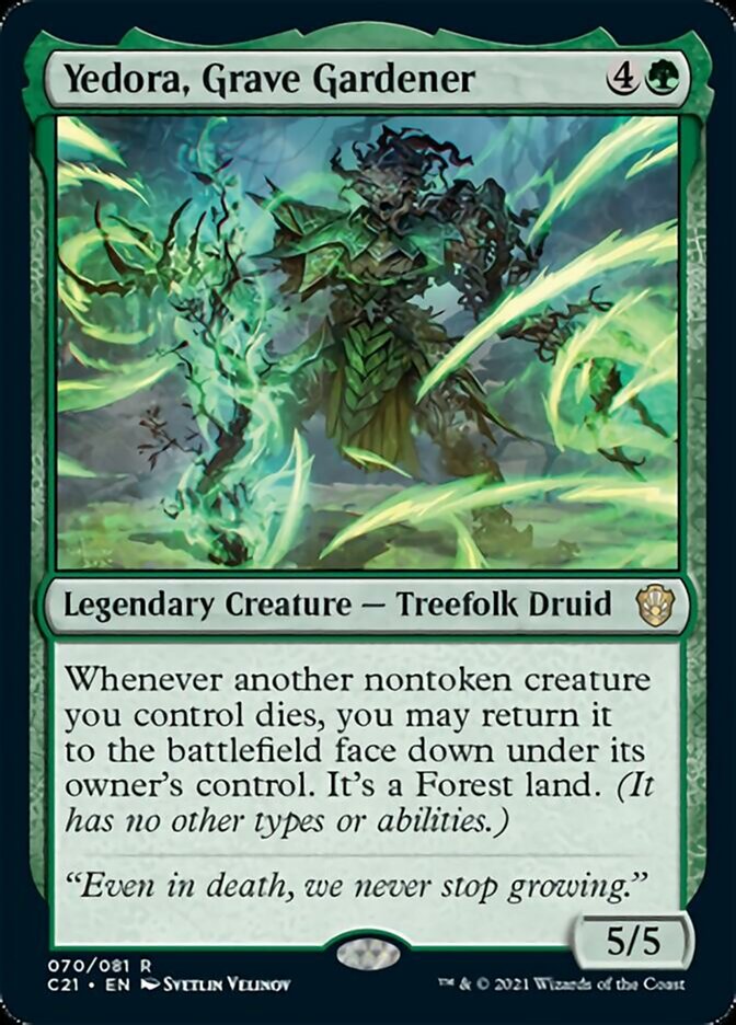 Yedora, Grave Gardener [Commander 2021] - Destination Retro