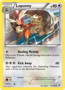 Lopunny (117/149) [Black & White: Boundaries Crossed] - Destination Retro
