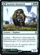 Kazandu Mammoth // Kazandu Valley  [Zendikar Rising Prerelease Promos] - Destination Retro