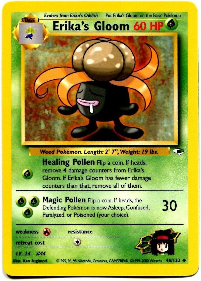 Erika's Gloom (45/132) [Gym Heroes Unlimited] - Destination Retro