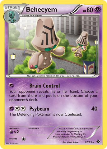 Beheeyem (62/99) [Black & White: Next Destinies] - Destination Retro