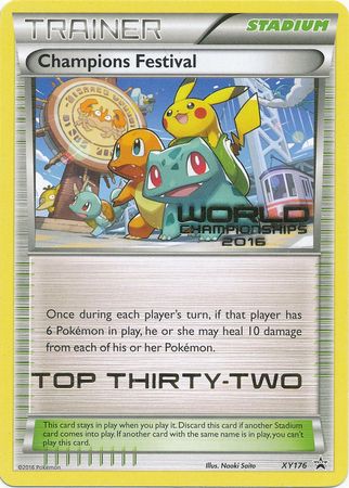 Champions Festival 2016 Top Thirty Two (XY176) [XY: Black Star Promos] - Destination Retro