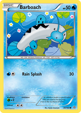 Barboach (39/160) [XY: Primal Clash] - Destination Retro
