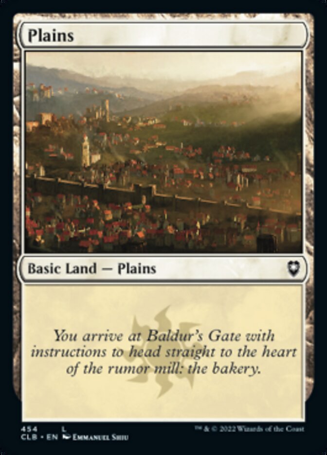 Plains (454) [Commander Legends: Battle for Baldur's Gate] - Destination Retro